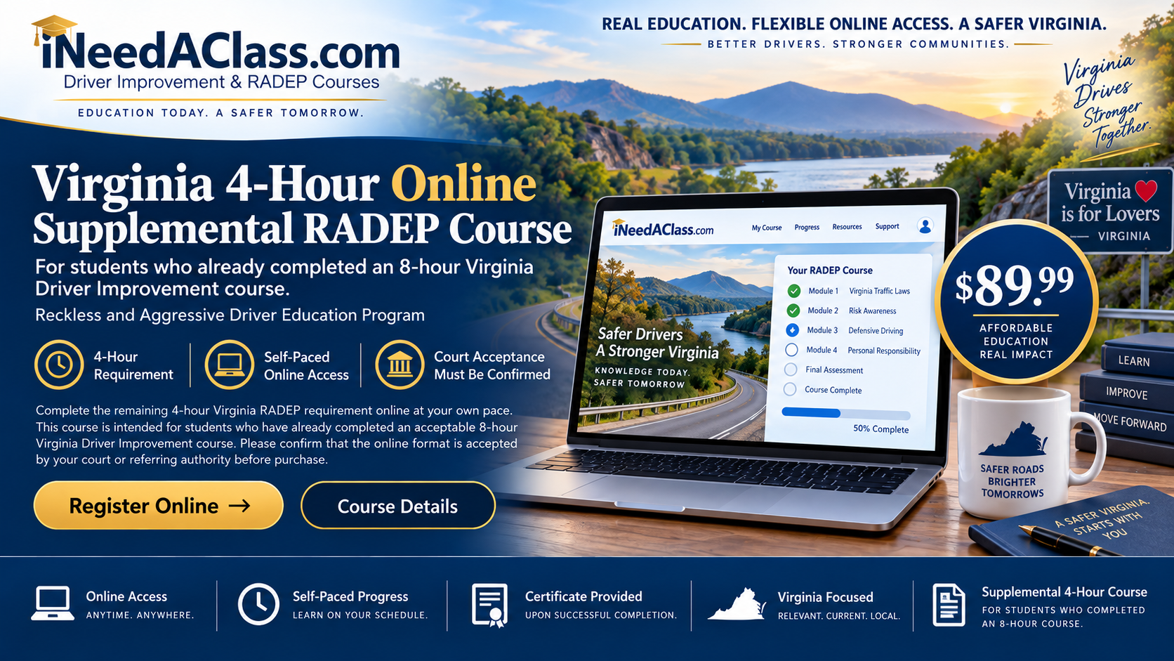 Virginia 4-Hour Online RADEP Course