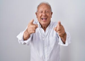 A Smiling Person Wearing a White, Button-down Shirt — Killara Dental in East Killara, NSW