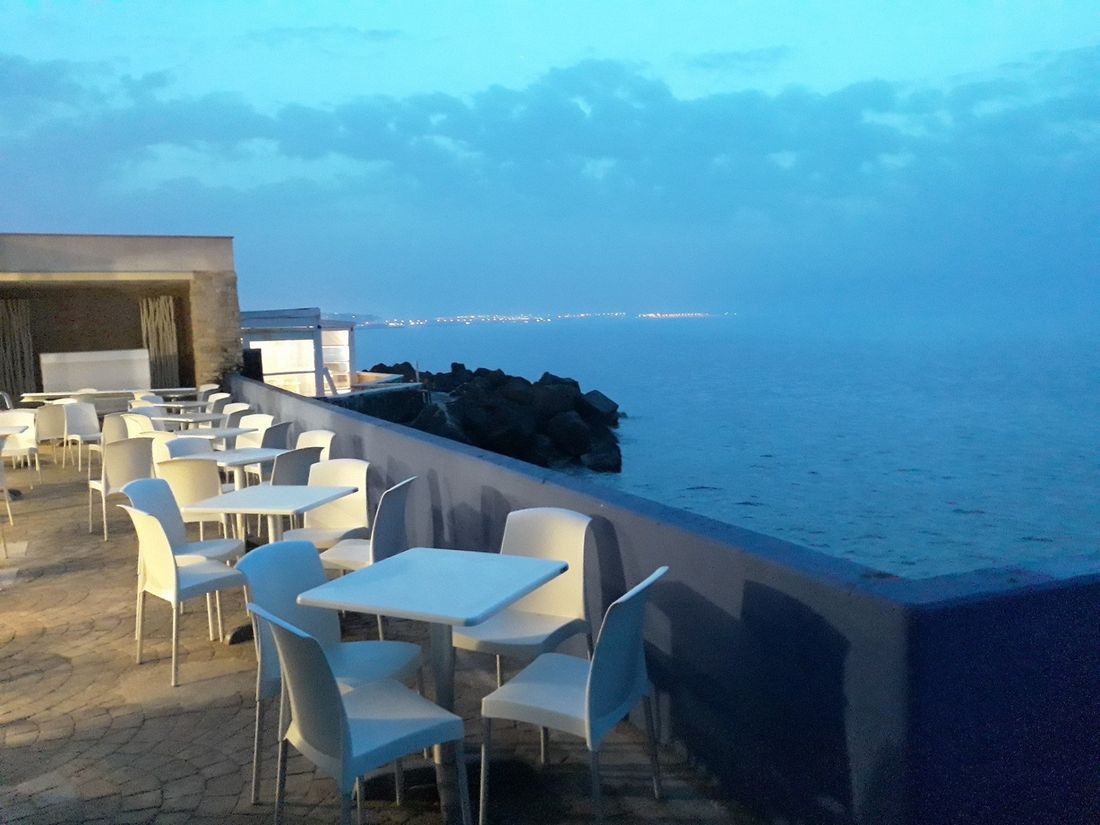 bar sul lungomare di Bari