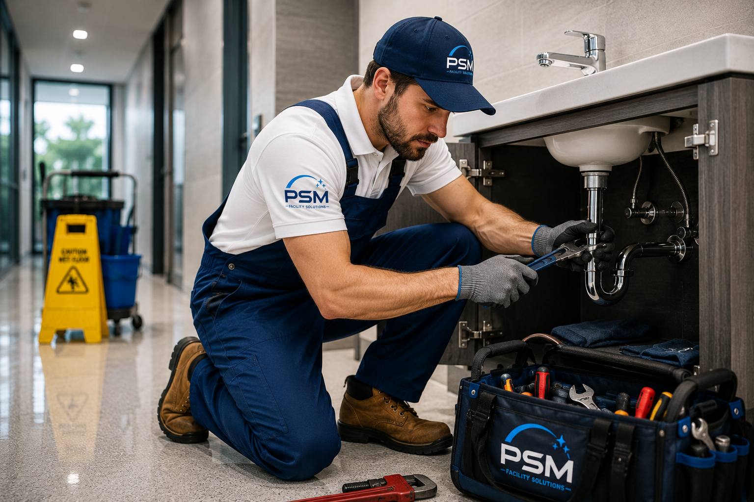 Facility maintenance and repair worker