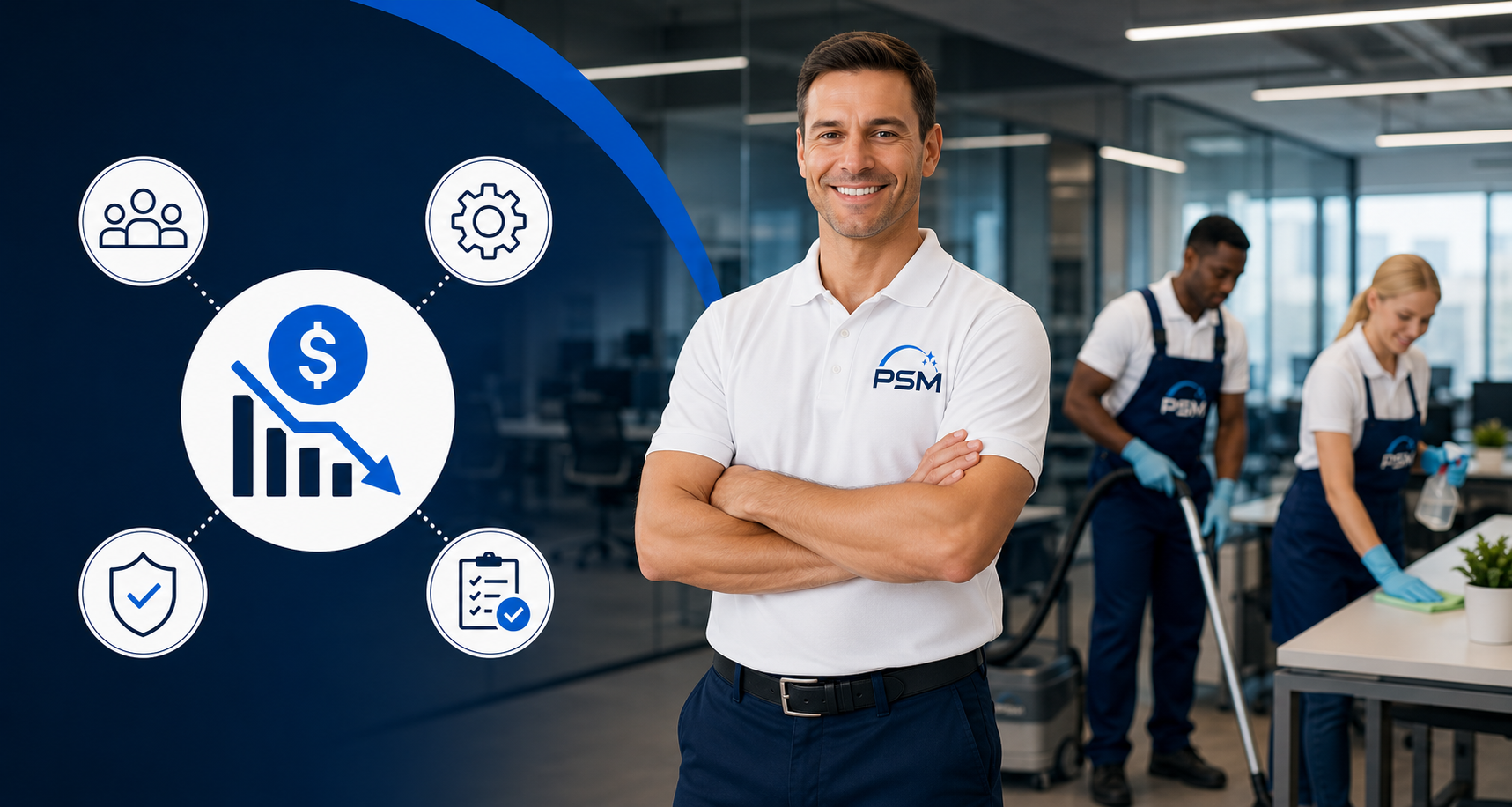 In-house facility staff managing multiple responsibilities