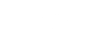 white outline of speech bubble
