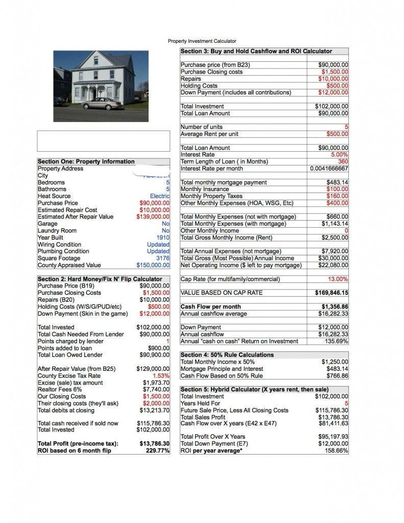Investment calculator
