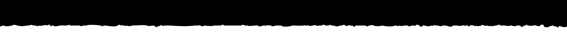A thick, black, horizontal line spans the top edge of a plain white background.