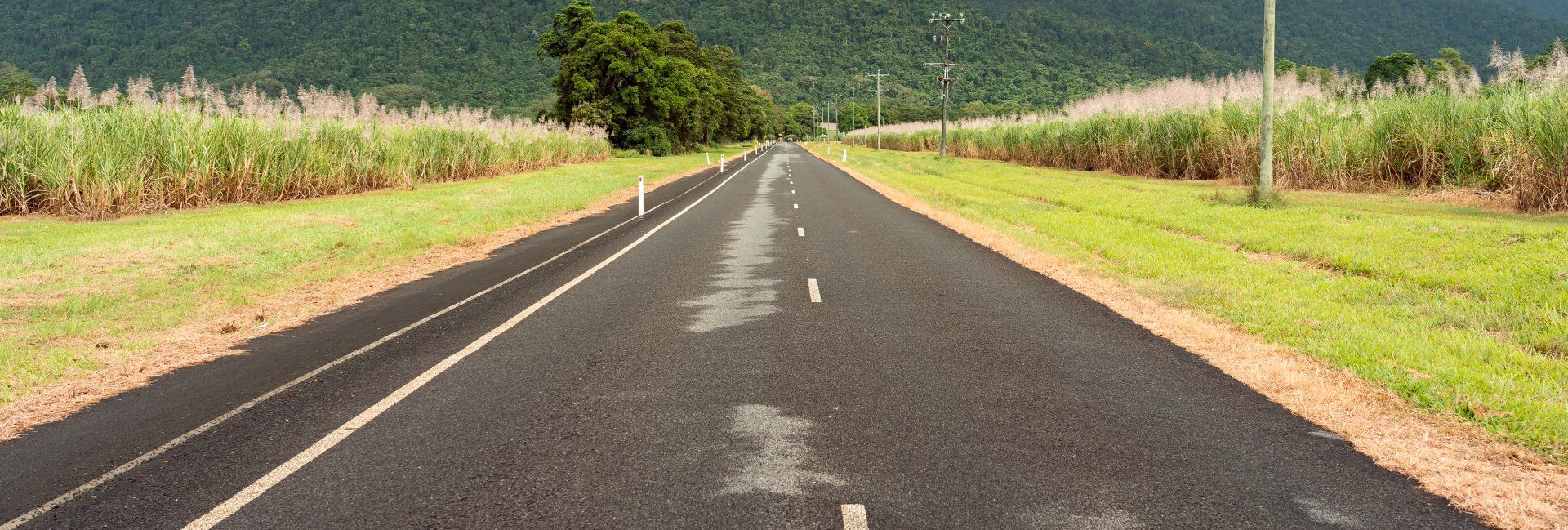 Country Main Road — Barry’s Weed Spraying in Moongan, QLD