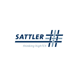Un logo per un'azienda chiamata Sattler Thinking Hightex