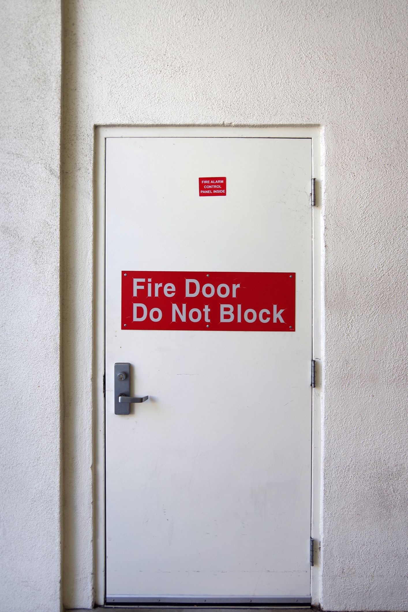 Fire door sign Fire door sign
