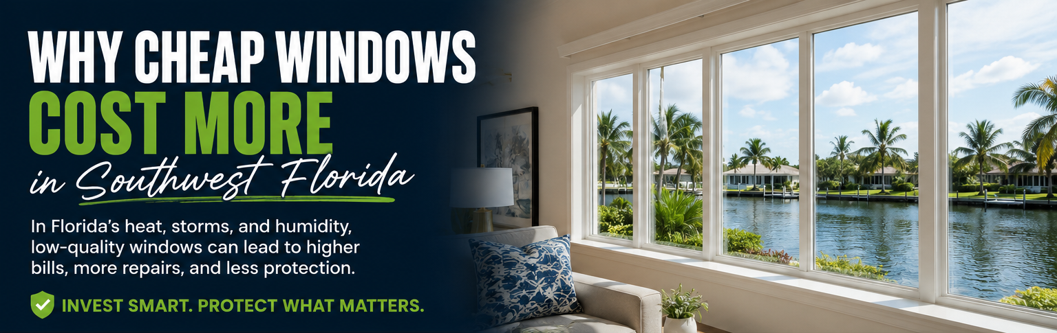 Why cheap windows in SWFL is a bad idea