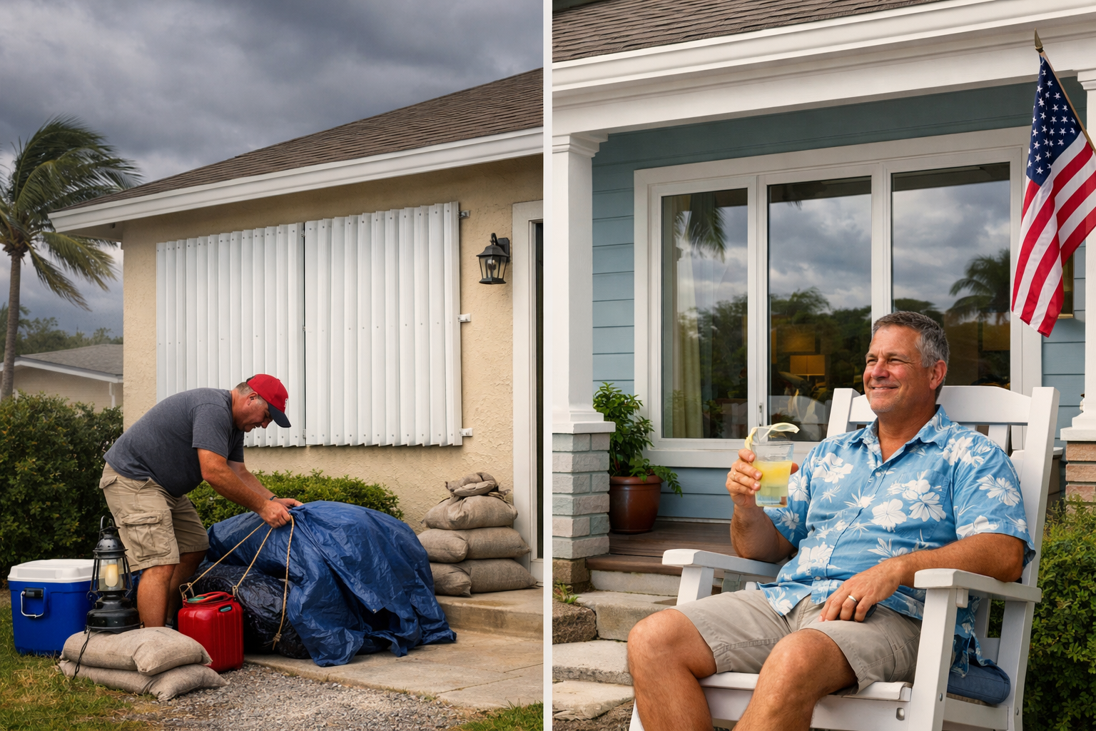 Shutters vs Impact Windows