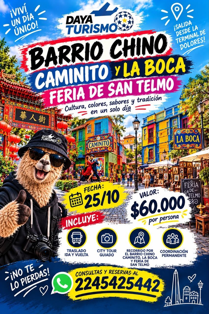 Barrio Chino, Caminito, La Boca y San Telmo!