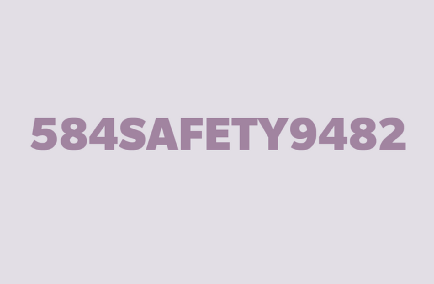 The word safety is written in purple on a white background.