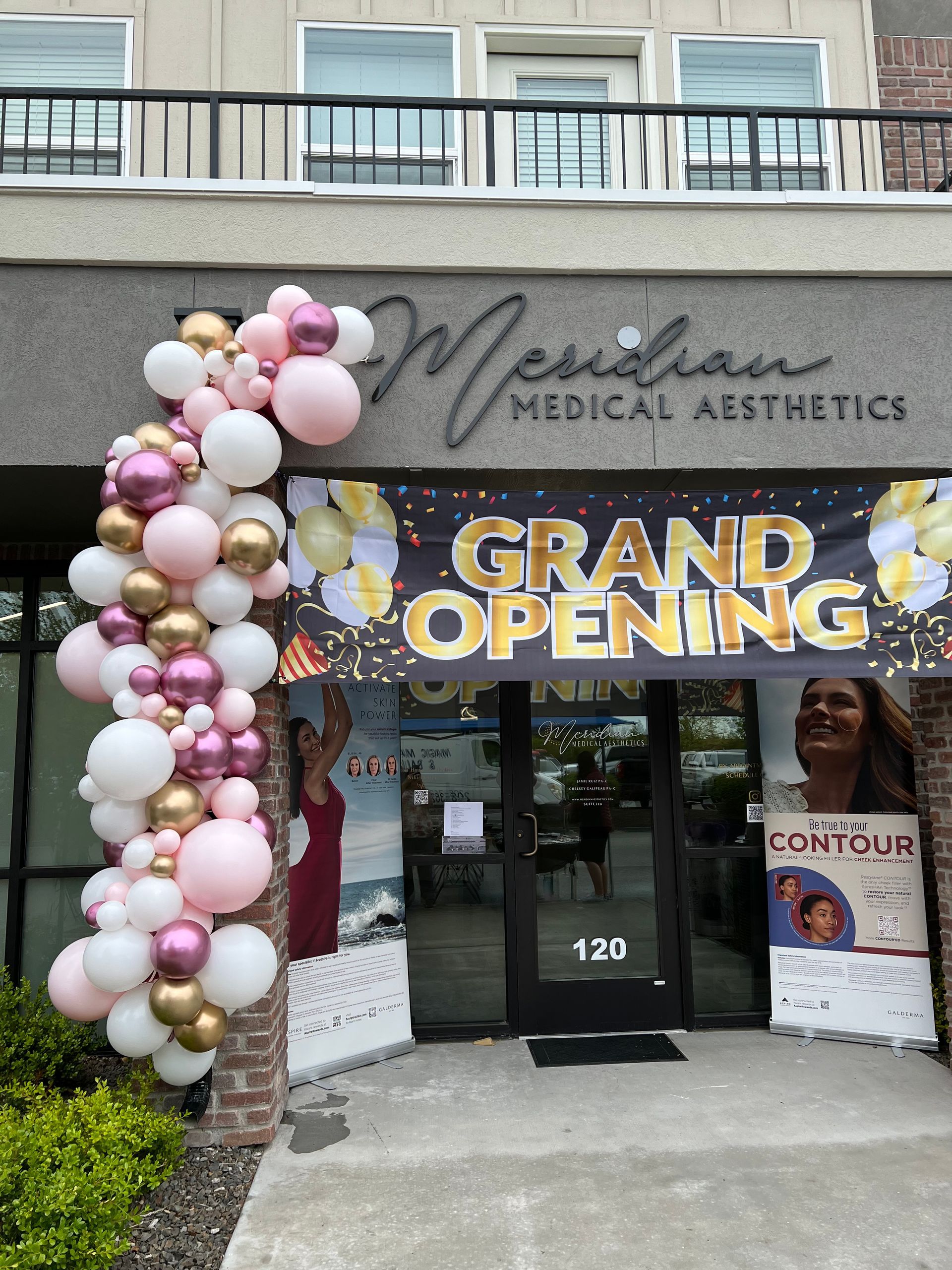 Meridian medical aesthetics is having a grand opening