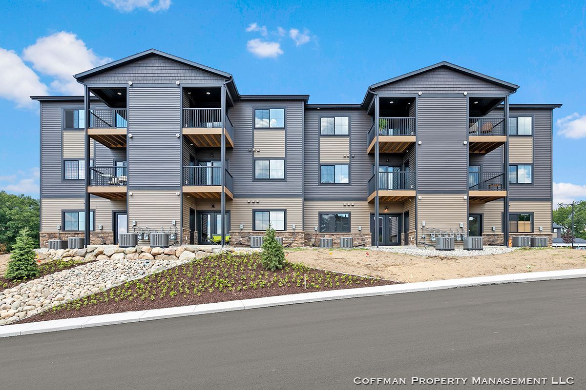 Exterior of apartments