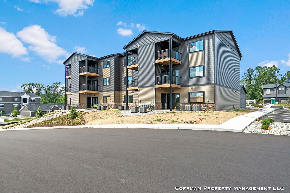 Exterior of apartments