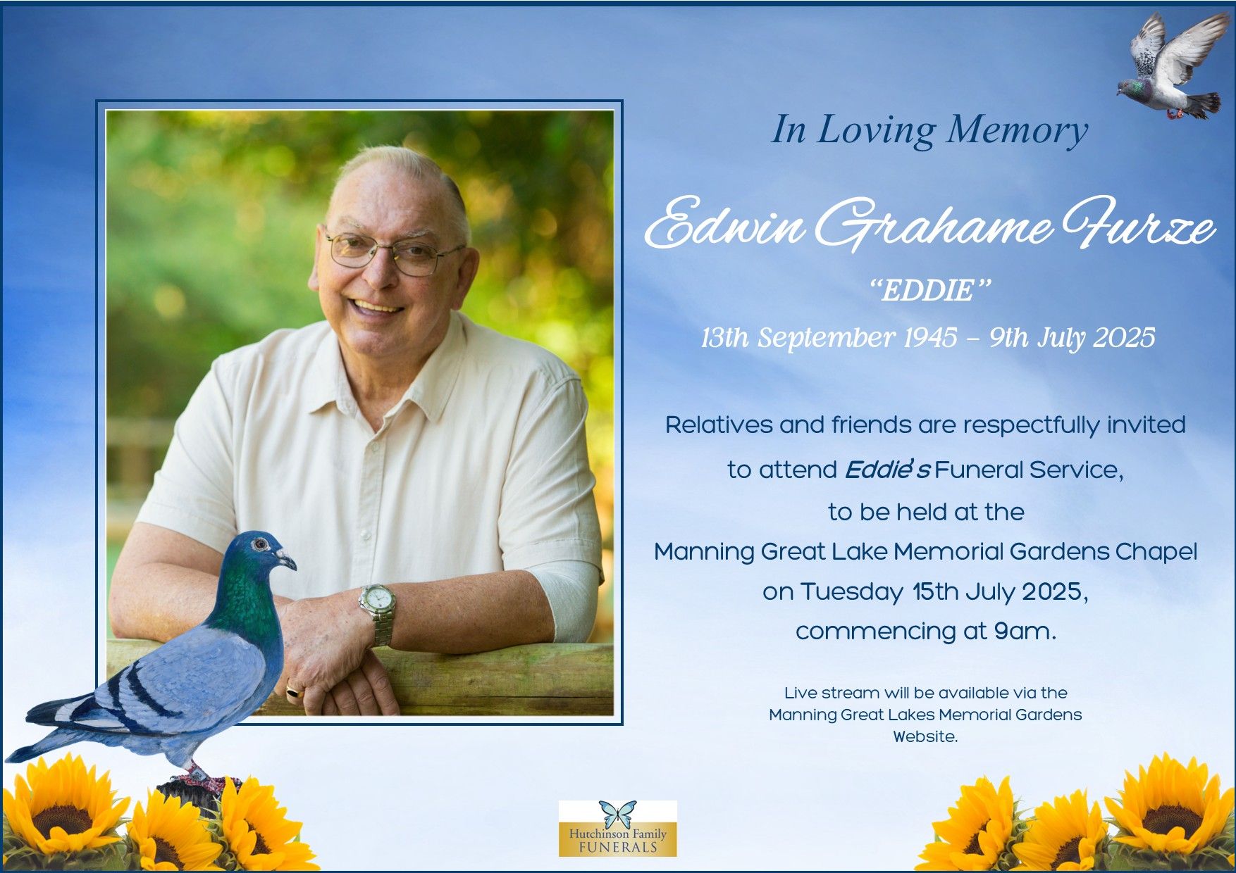 Funeral Notices | Hutchinson Family Funerals