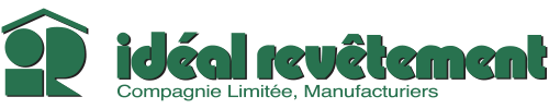 Un logo vert et blanc pour un revêtement idéal