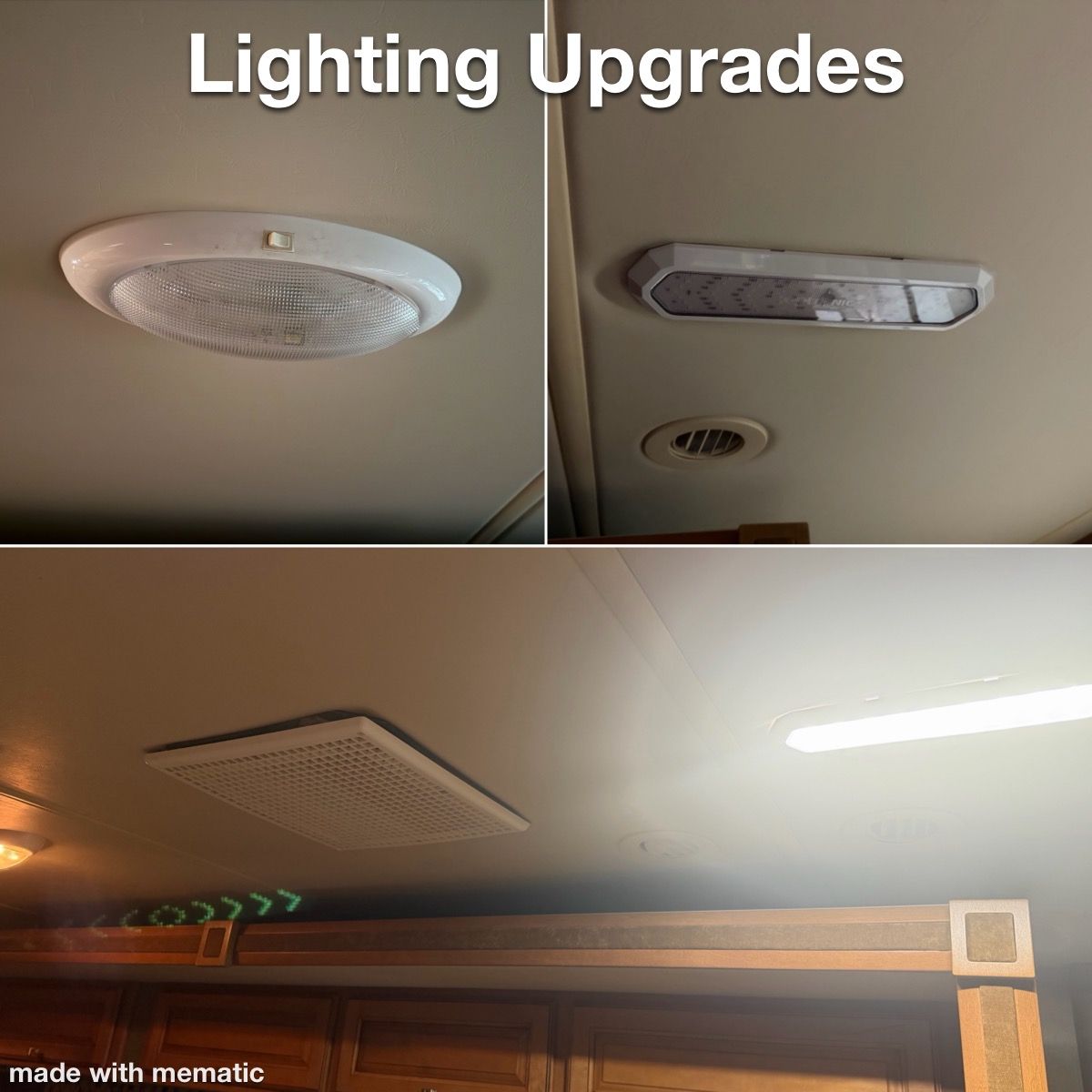 RV Lighting Upgrade