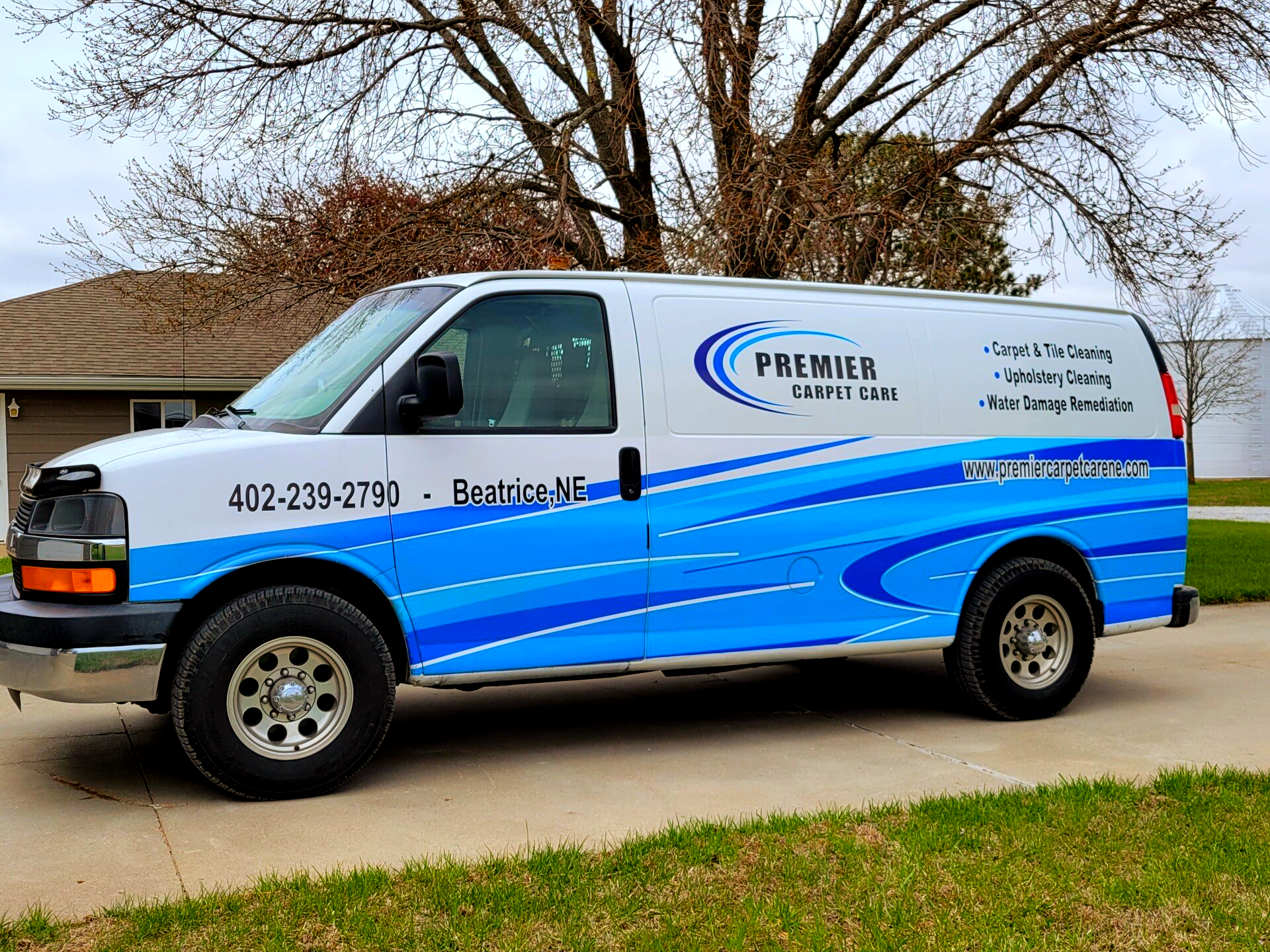 Premier Carpet Care Van
