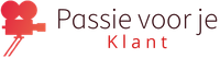 Red film camera icon with