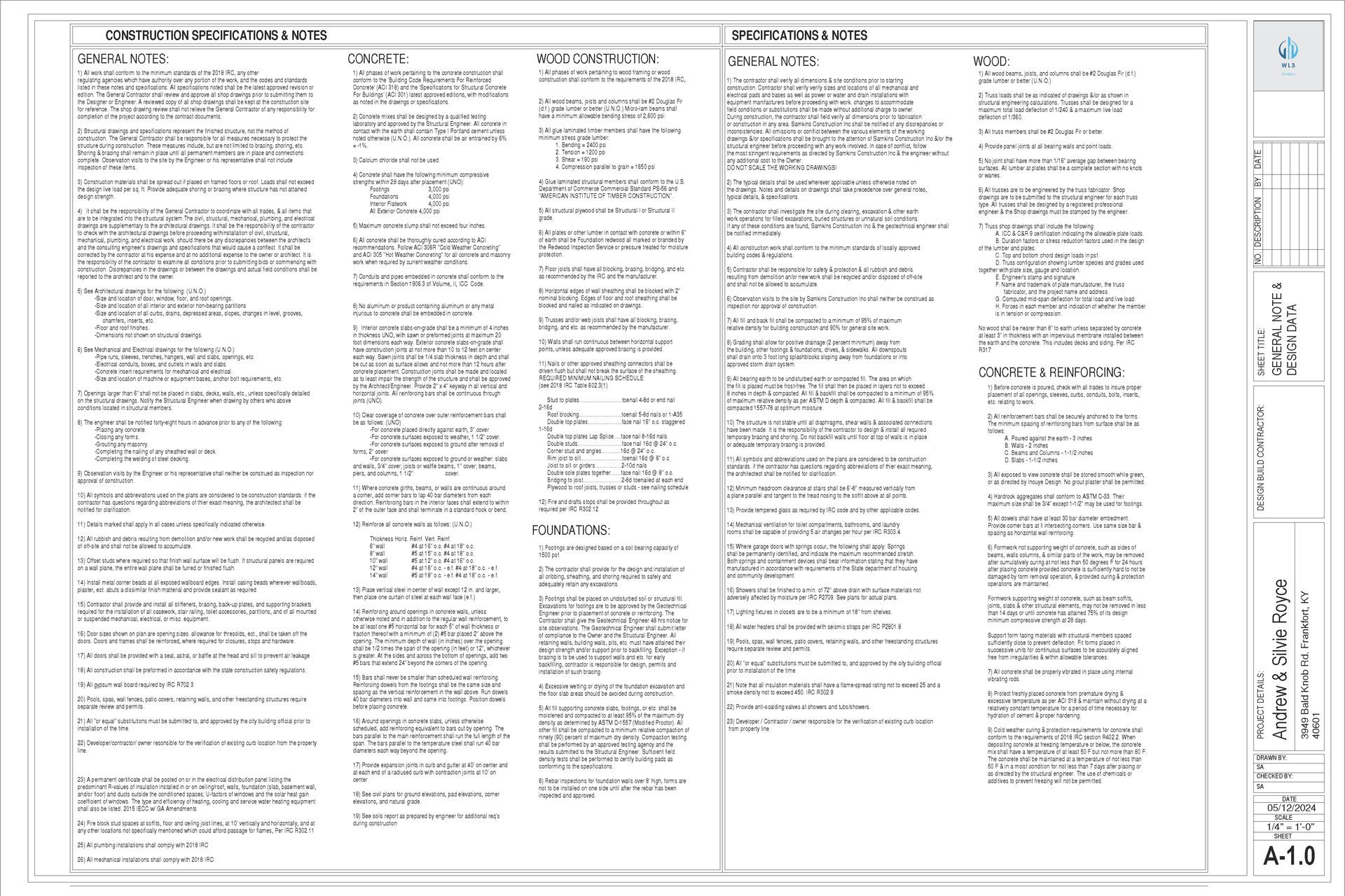Document with four columns of densely packed text, likely specifications or instructions.