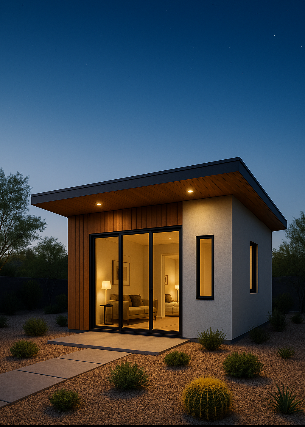 WL3 Designs Solaris 480 ADU exterior rendering