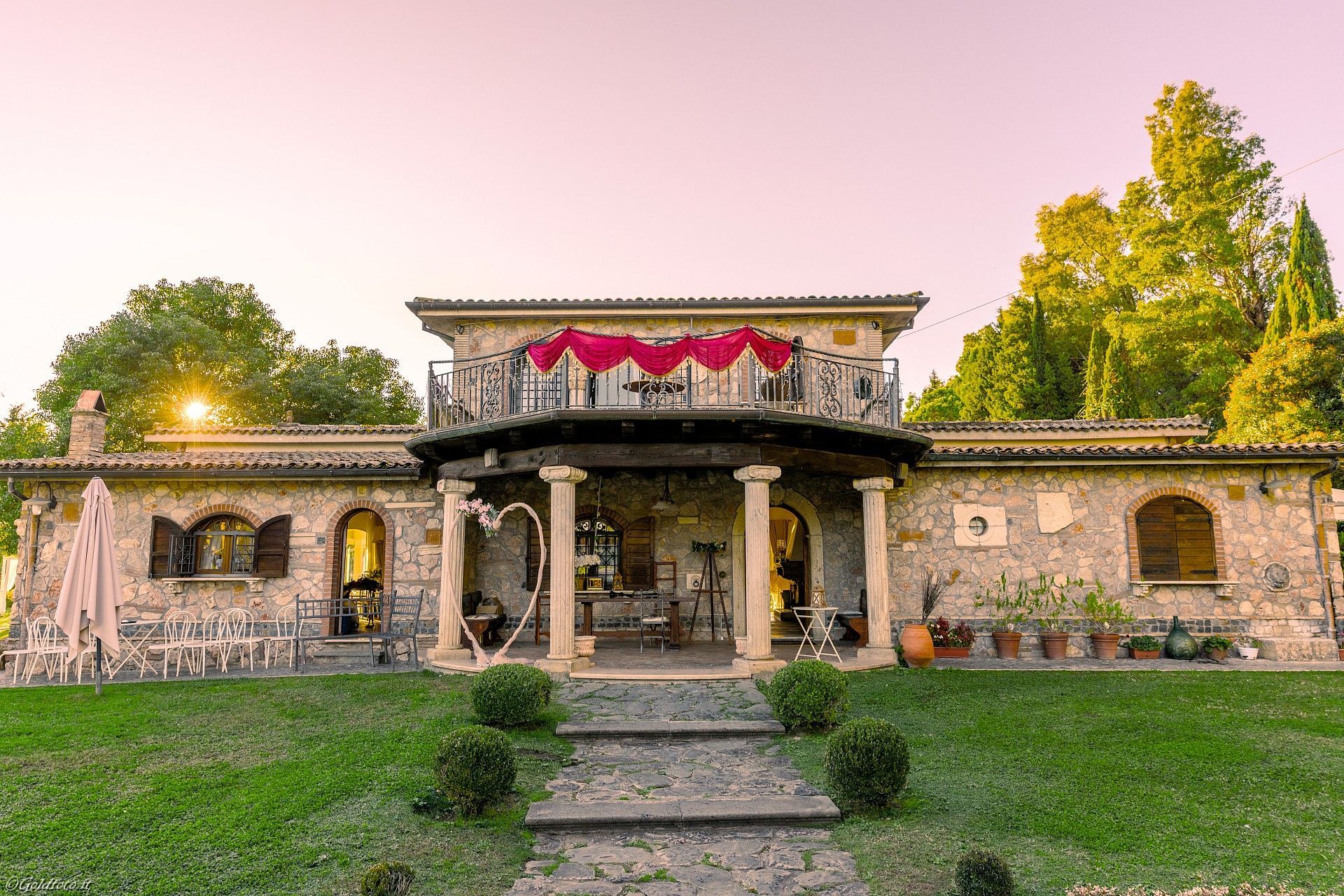Villa Di Veio location per eventi.