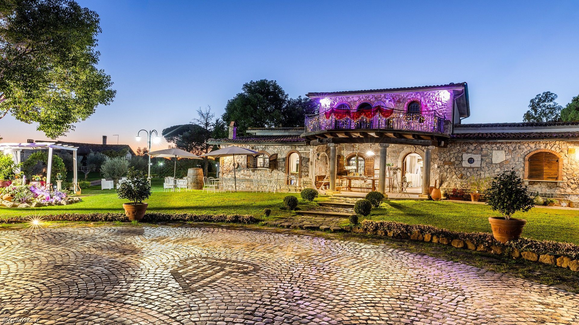 Villa per celebrazioni e ricorrenze.