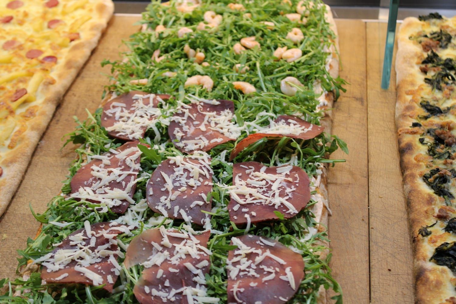 pizza con bresaola