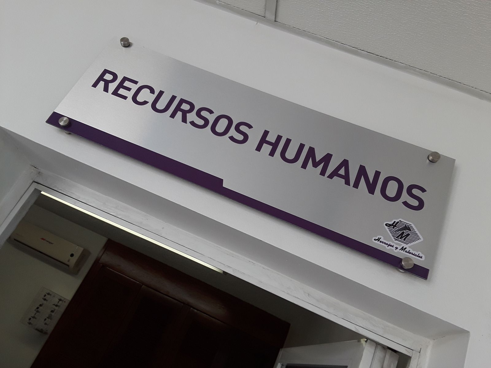Letrero de 