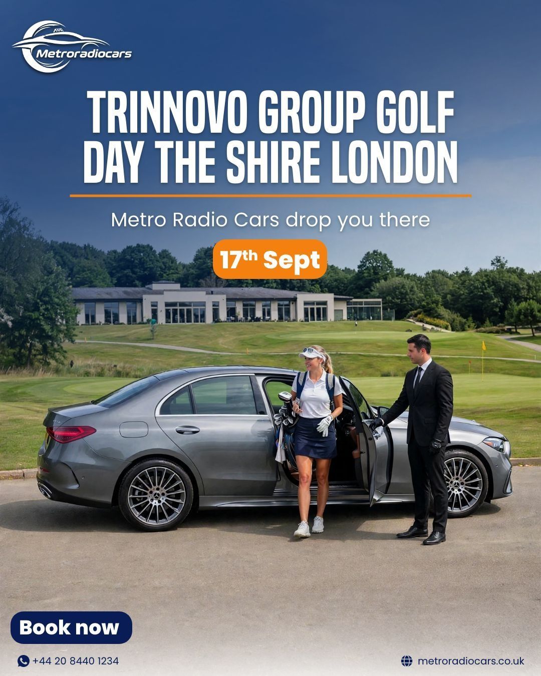 Trinnovo Group Golf Day - Metro Radio Cars drop you there