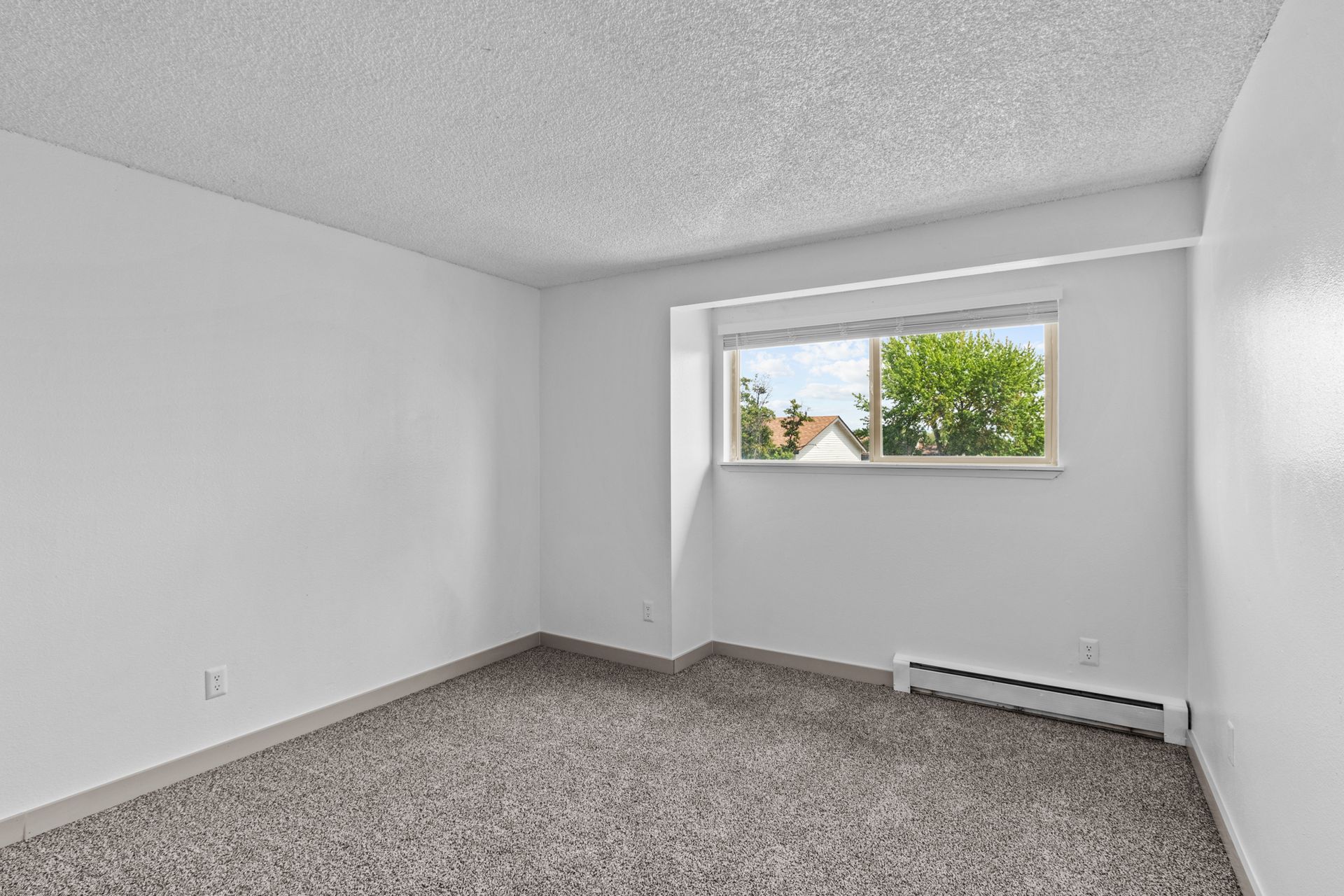 Spacious bedrooms