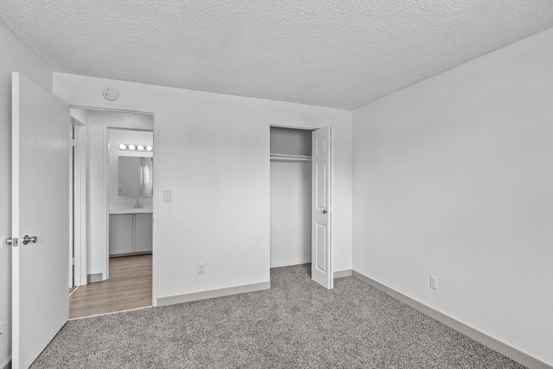Spacious closets