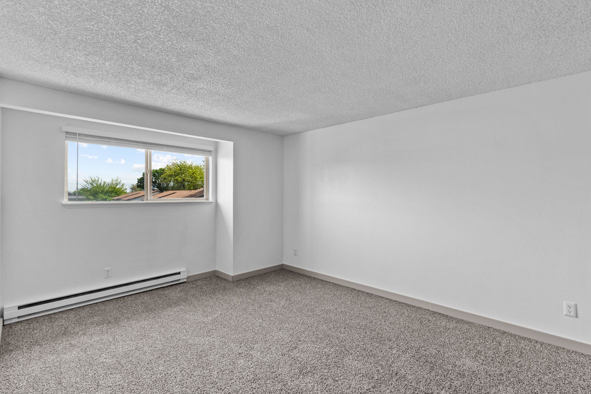 Spacious bedrooms