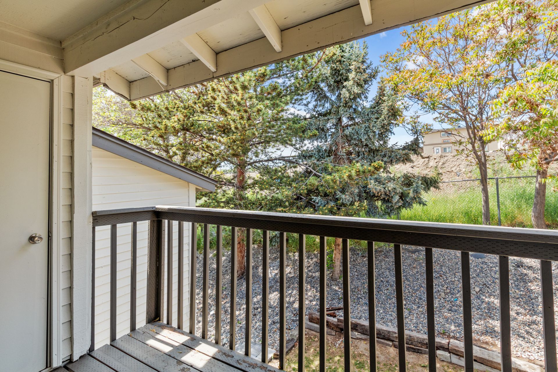 Private balcony