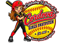 Cordova Girls Softball Logo
