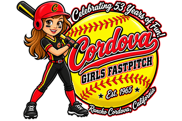 Cordova Girls Softball Logo
