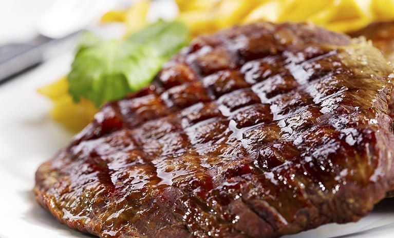 Close Up of a Steak — Mildura, VIC — Lay’s Mobile Chef Catering Service