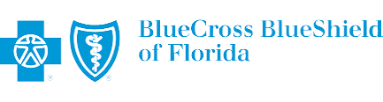 BlueCross BlueShield of Florida logo in blue.