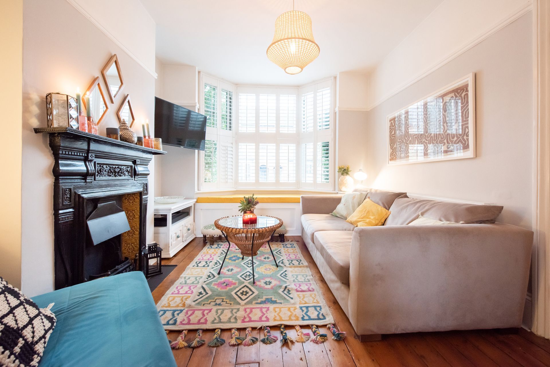 Rustic Boho Style Lounge | Kilmarnock, VA | My Handyman