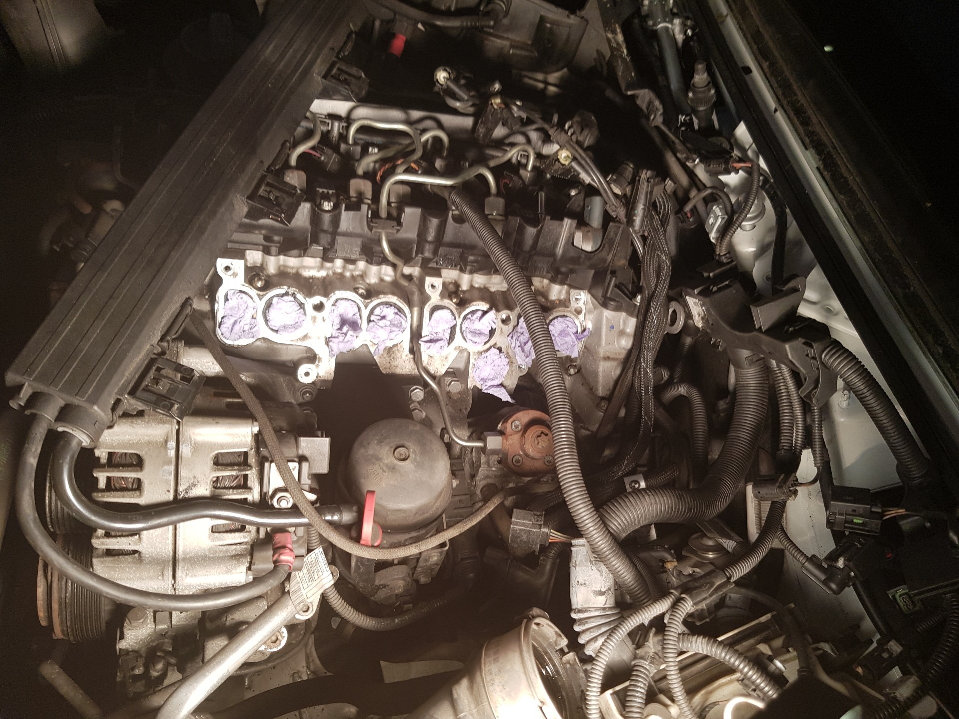 Seized and snapped Glow plug or Heater plug removal