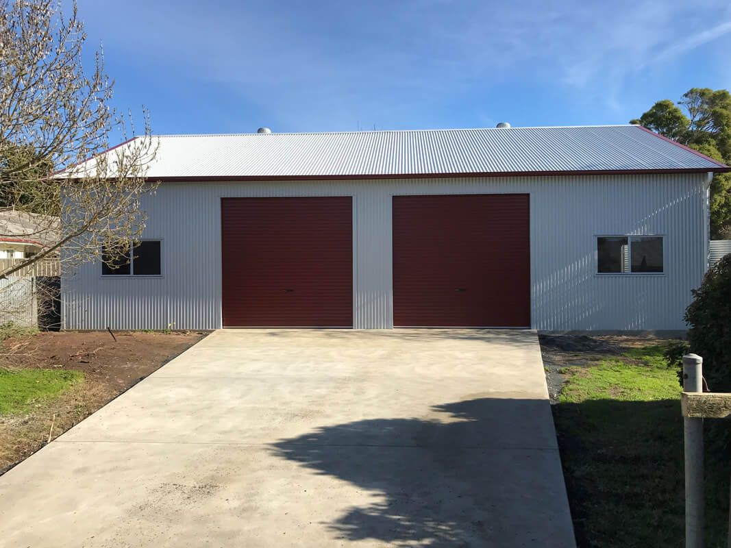 Residential Shed installed by Parham Construction in Mount Gambier