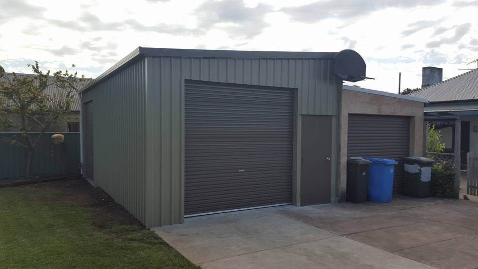 Residential Shed installed by Parham Construction in Mount Gambier