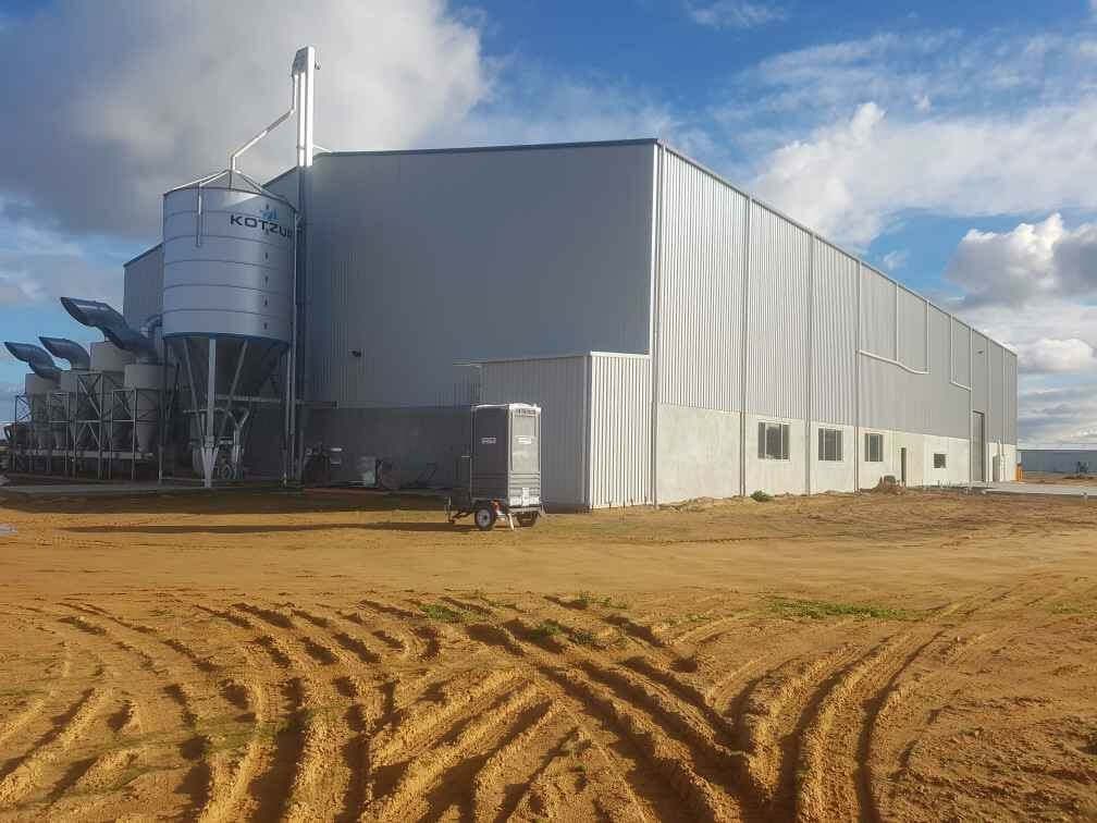 Industrial Shed built by Parham Construction in Mount Gambier
