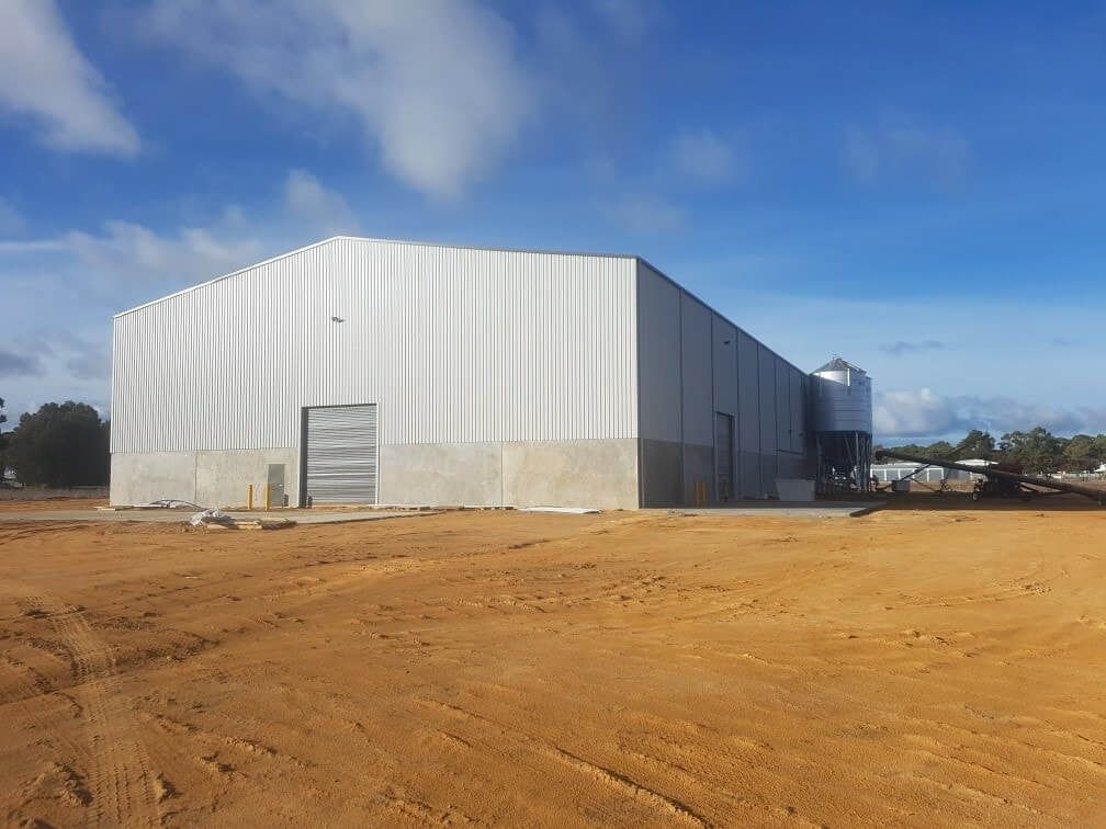 Industrial Shed built by Parham Construction in Mount Gambier