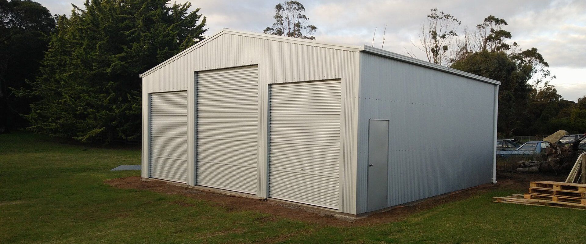 Residential Shed installed by Parham Construction in Mount Gambier