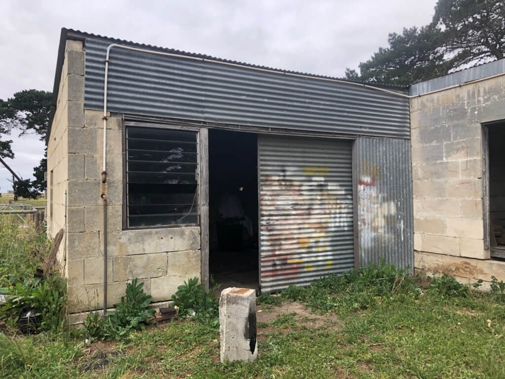 Residential Shed Revamp (before) installed by Parham Construction in Mount Gambier