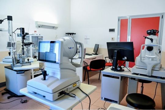 attrezzature in ambulatorio