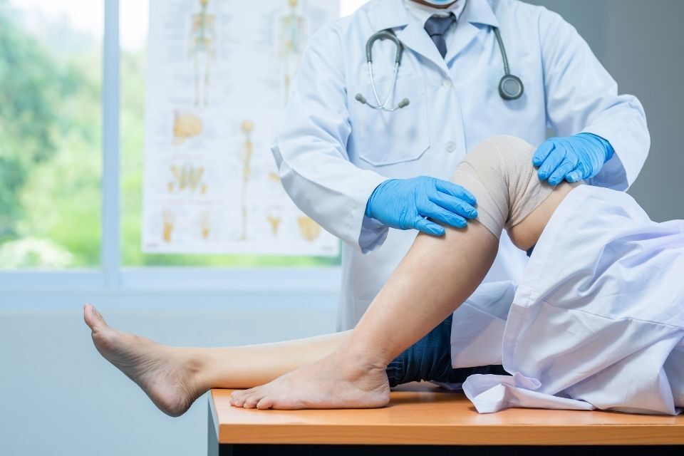 medico durante una visita