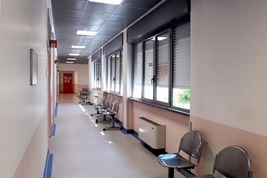 corridoio reparto di urologia