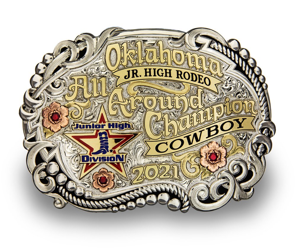 Gist Silversmiths Made in the USA Artisan Collection Award Buckles